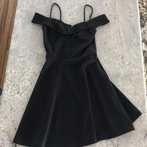 black cocktail/party dress